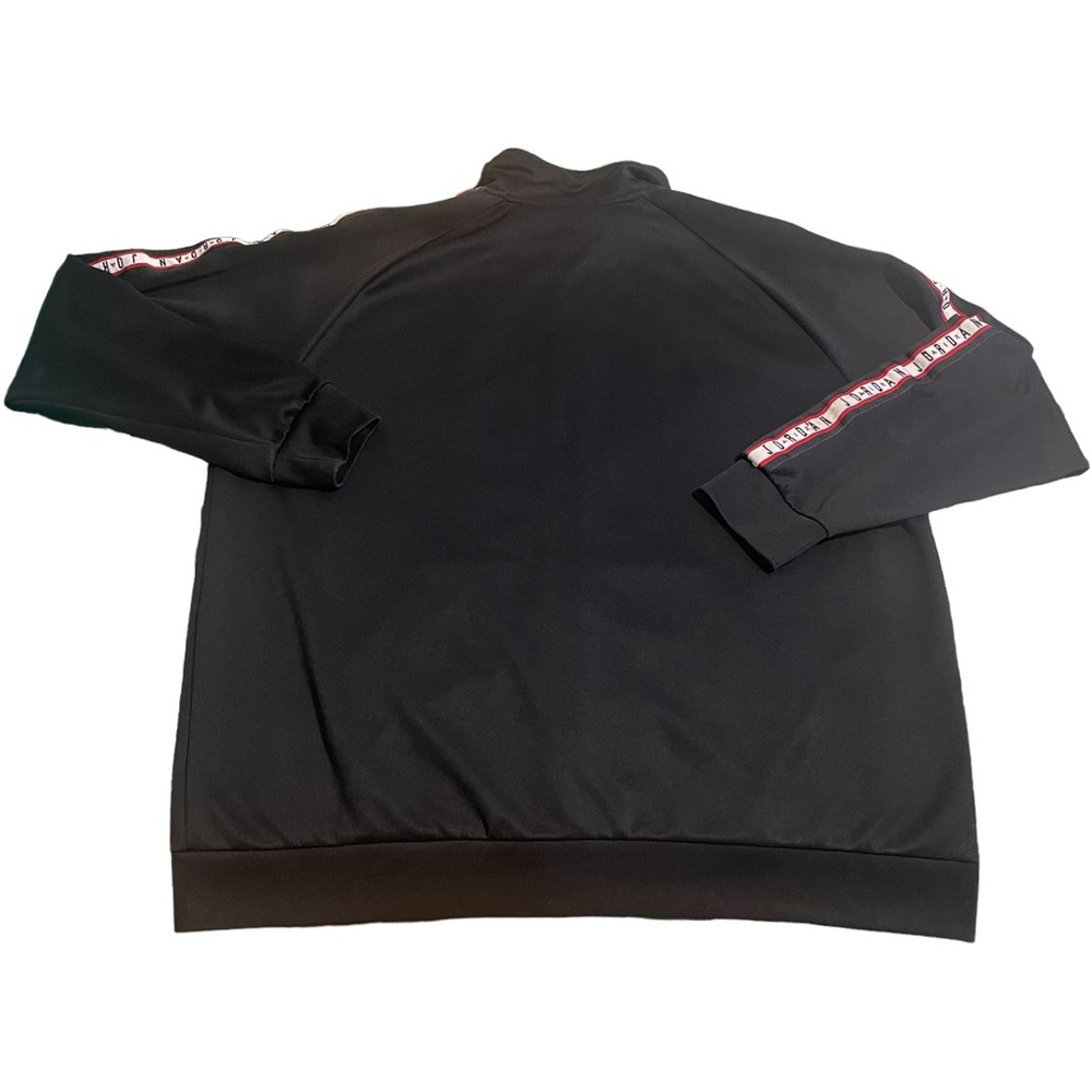 Nike Air Jordan‎ Jacket Men XL Black Jumpman Tricot Tracksuit Full Zip Athletic